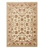 Cream Persian 3x5 Feet Machine Made Carpet