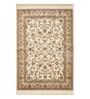 Cream Persian 3x5 Feet Machine Made Carpet