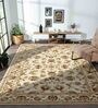 Cream Persian 4x6 Feet Machine Made Carpet