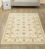 Cream Persian 4x6 Feet Machine Made Carpet