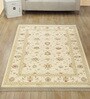 Cream Persian 5x7 Feet Machine Made Carpet