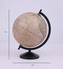 Cream Plastic Geographical Map Table Globe
