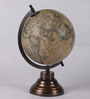 Cream Plastic Norwich Geographical Map Table Globe