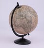 Cream Plastic Geographical Map Table Globe