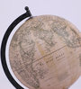 Cream Plastic Geographical Map Table Globe