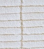 Cream Polyester 32X20 Inches Anti-Skid  Bath Mat