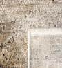 Cream Polyester 5 x 2 Feet Machine Bedside Runner