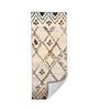 Cream Polyester Geometric 55 x 22 Inches Runner