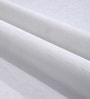 Cream Polyester Solid 5ft Room Darkening Eyelet Window Curtain