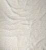 Cream Geometric Polyester 7 Ft Semisheer Eyelet Door Curtains (Set of 2)
