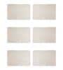 Premium (12x18) Cream Jute (Set of 6) Placemat