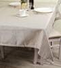 Premium (90x50) Cream Jute Table Cloth
