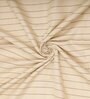 Cream Premium Jute Geometric 5ft Light Filtering Eyelet Window Curtain