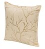 Cream Printed Velevt 2 Cushion Covers
