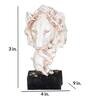 Cream Resin Tiger Showpiece
