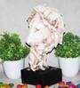 Cream Resin Tiger Showpiece