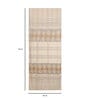 Cream Semisheer Velvet 5 feet Eyelet Window Curtains