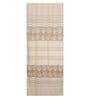 Cream Semisheer Velvet 5 feet Eyelet Window Curtains