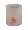 Cream Shade Text Printed Ceramic Coffee Mug 320ml