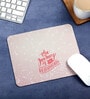 Cream Printed Rectangle Mousepad