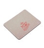 Cream Printed Rectangle Mousepad