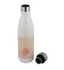 Cream Shade Text Printed Steel Water Bottle 600ml