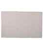 Cream Solid Chenille Cotton 32x20 Inches Anti Skid Door Mat