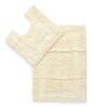 Cream Solid Cotton 31.5x20 Inches Max Absorbant Bath Mat