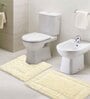 Cream Solid Cotton 31.5x20 Inches Max Absorbant Bath Mat