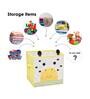 Sunny Fabric Kids Storage Box in Cream Colour