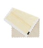 Cream Solid Velvet 27x18 Inches Pillow Cover (1Pc)