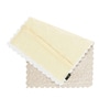 Cream Solid Velvet 27x18 Inches Pillow Cover (1Pc)