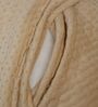 Cream Solid Velvet 27x18 Inches Pillow Covers (Set of 2)