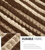 Cream Solid Polyester (Pack of 6) Seater Chair Cover