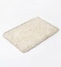 Cream Super Absorbent 100% Cotton Bath Mat
