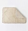 Cream Super Absorbent 100% Cotton Bath Mat