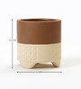 Gardenia Cream Terracotta (Set of 4) Desk Pot