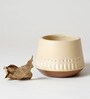 Gardenia Cream Terracotta Desk Pot