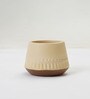 Gardenia Cream Terracotta Desk Pot