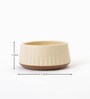Gardenia Cream Terracotta (Set of 4) Desk Pot