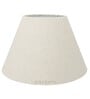 Shubra Cream Cotton Fabric Solid Lampshade
