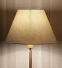 Shubra Cream Cotton Fabric Solid Lampshade