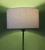 Flinchum Cream Cotton Fabric Solid Lampshade