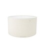 Hersey Cream Cotton Fabric Solid Lampshade