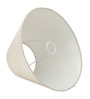 Palermo Cream Cotton Fabric Solid Lampshade