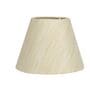 Cream Texture Fabric Shade Table Lamp, Modern Bedside & Desk Lamp with Metal Base for Bedroom, Living Room & Home Decor