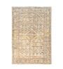Cream Traditional Hand Woven 6 Ft X 4 Ft  Dhurrie
