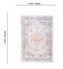 Cream Traditional Hand Woven 6 Ft X 4 Ft  Dhurrie