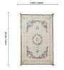 Cream Traditional Hand Woven 6 Ft X 4 Ft  Dhurrie