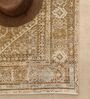 Cream Traditional Hand Woven 6 Ft X 4 Ft  Dhurrie